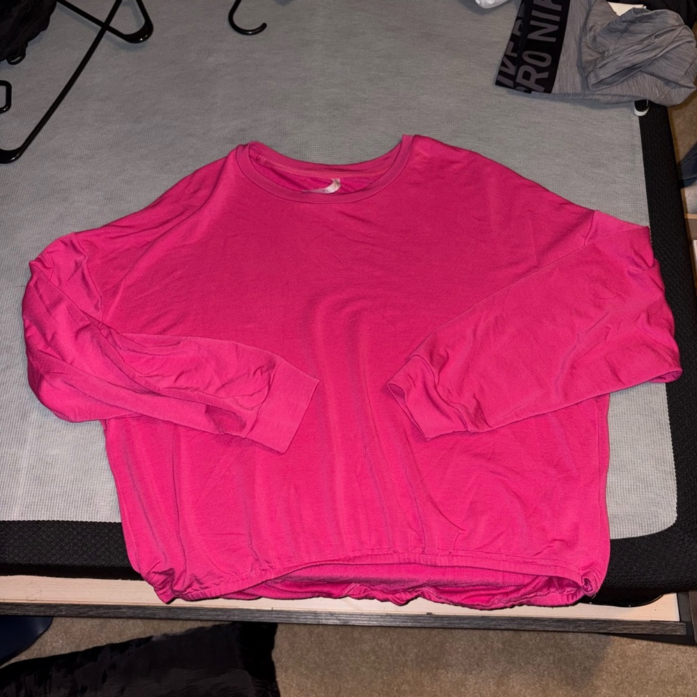 Fabletics Hot Pink Activewear Top